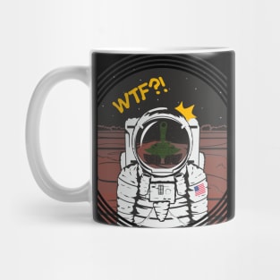 SHOCK! US astronaut finds Russian tank on Mars Mug